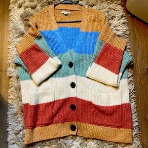 AE Button Up Sweater